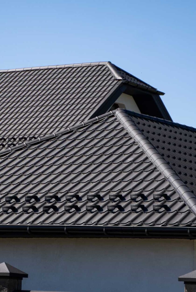 An impact resistant roof